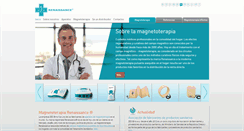 Desktop Screenshot of magnetoterapia-pulsante.es